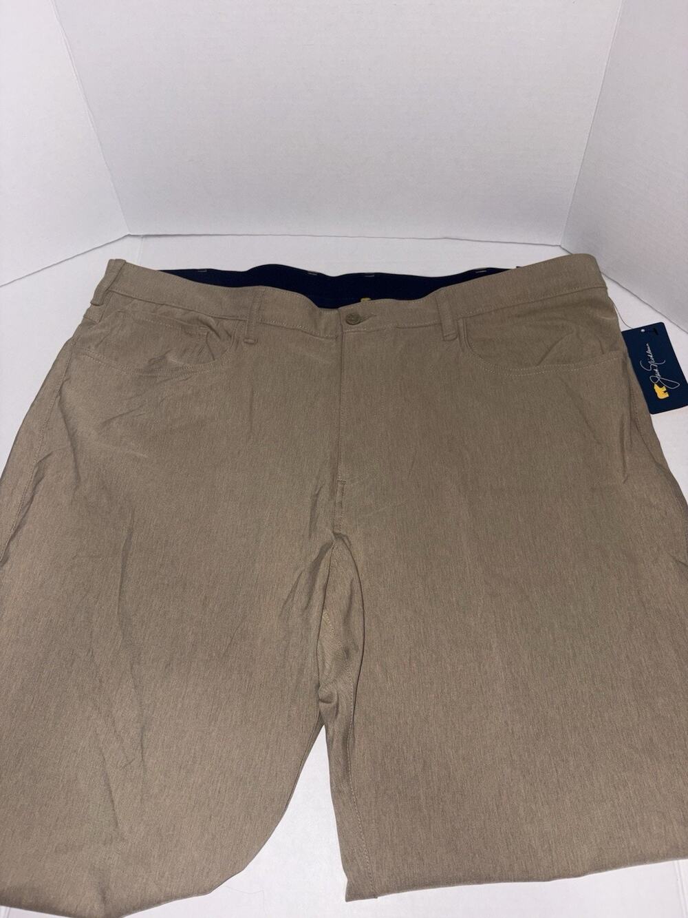 Jack Nicklaus Golf Men's 5 Pocket Adjustable Waistband Pants 40x30